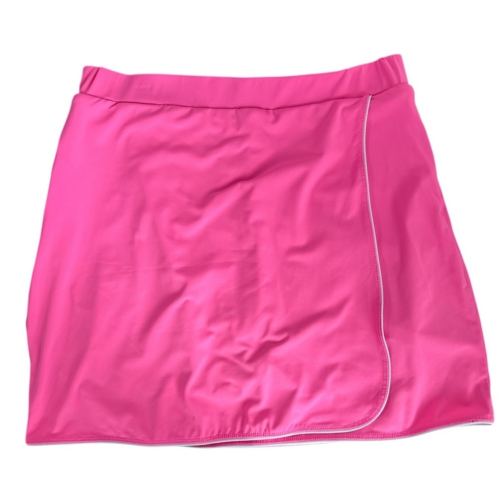 Lulu B Bright Pink Athletic Skort Skirt Size Medium